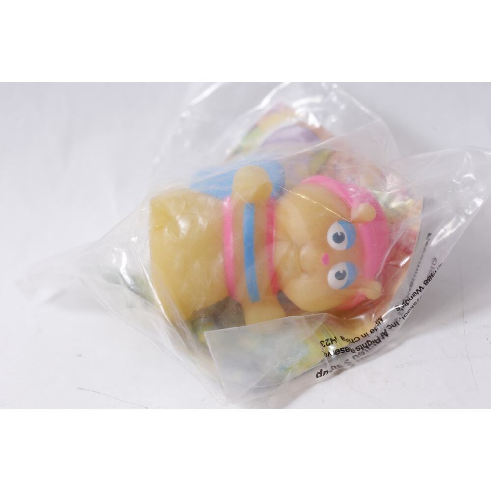 1988 Playskool GLO Friends Glo Bug Finger Puppet by Wendy's ~ 260507-WH 646